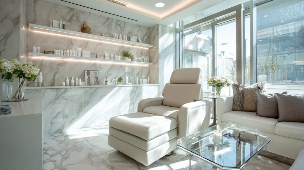 美容クリニックの診察室のイメージ画像