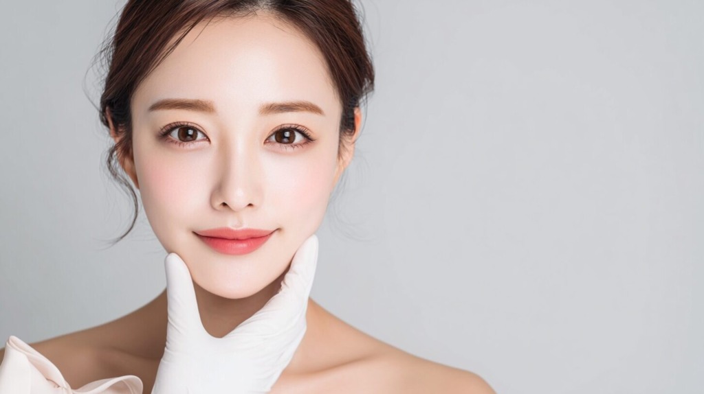 顔が小さい女性のイメージ画像