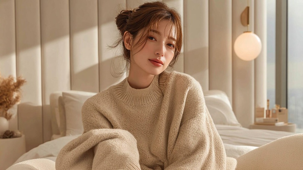 顔が小さい女性