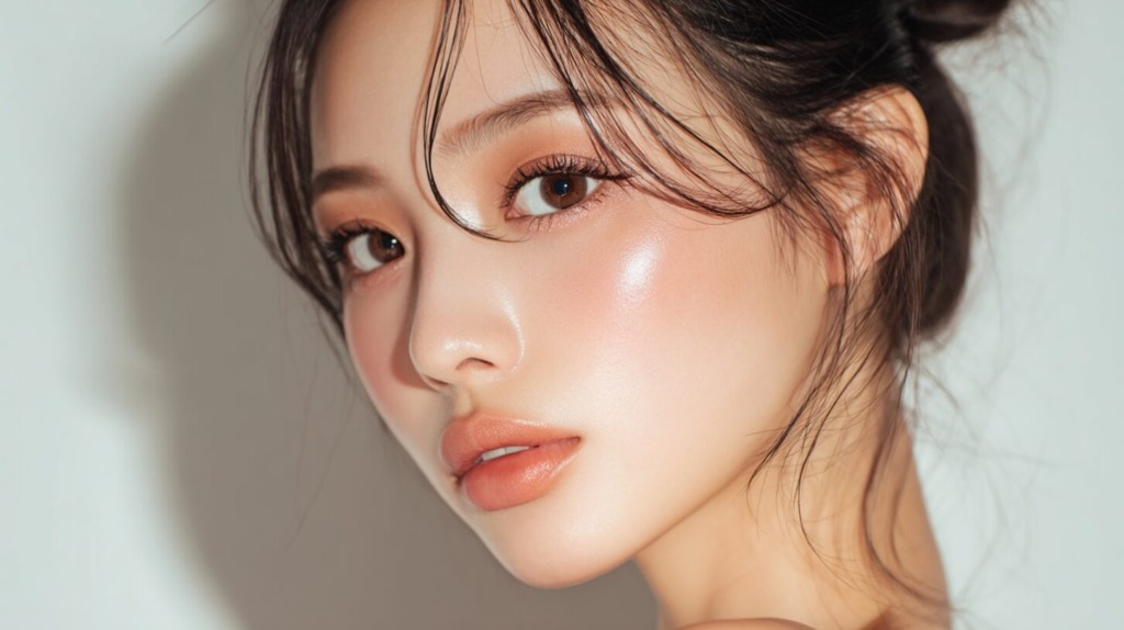 肌がきれいな女性