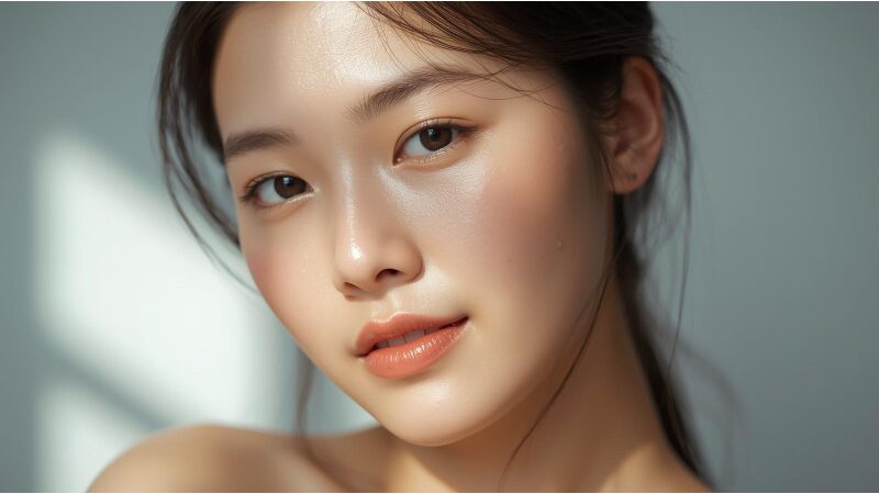 TWICEのナヨンのようなツヤ肌美人