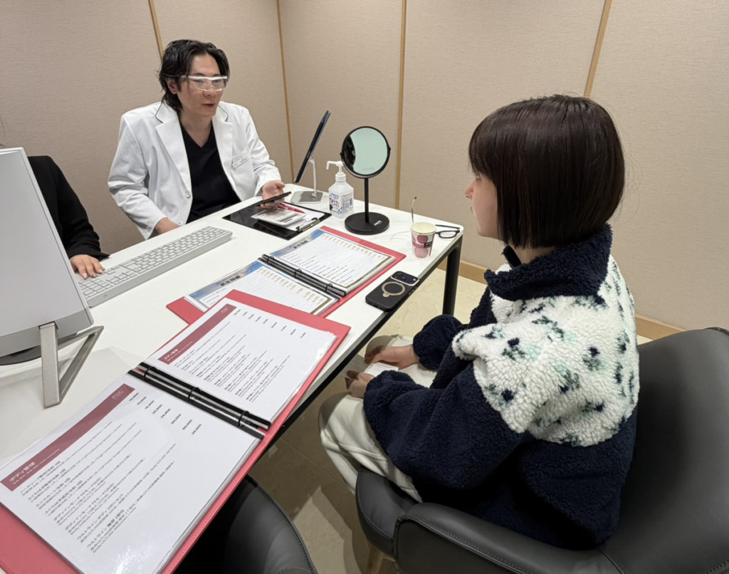 PGCクリニックでカウンセリングを受けるまりあさん