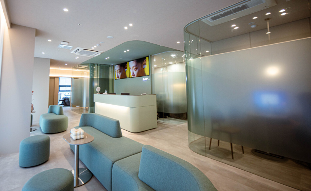 韓国ドアンチョンダムクリニックの院内