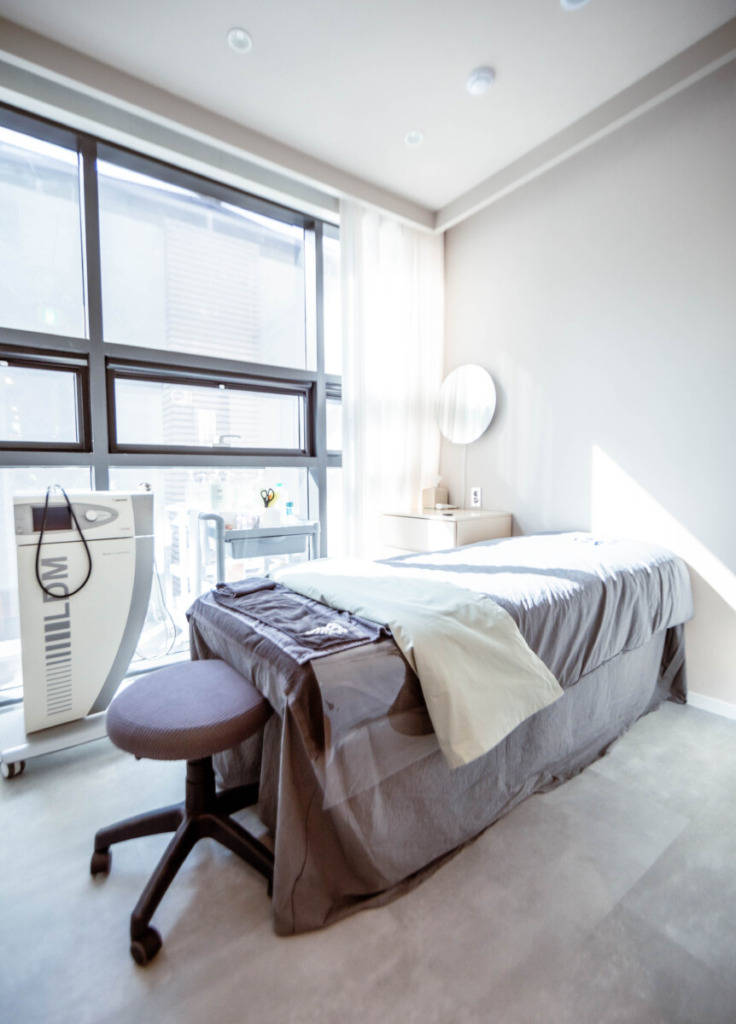 ドアンチョンダムクリニックの診察室