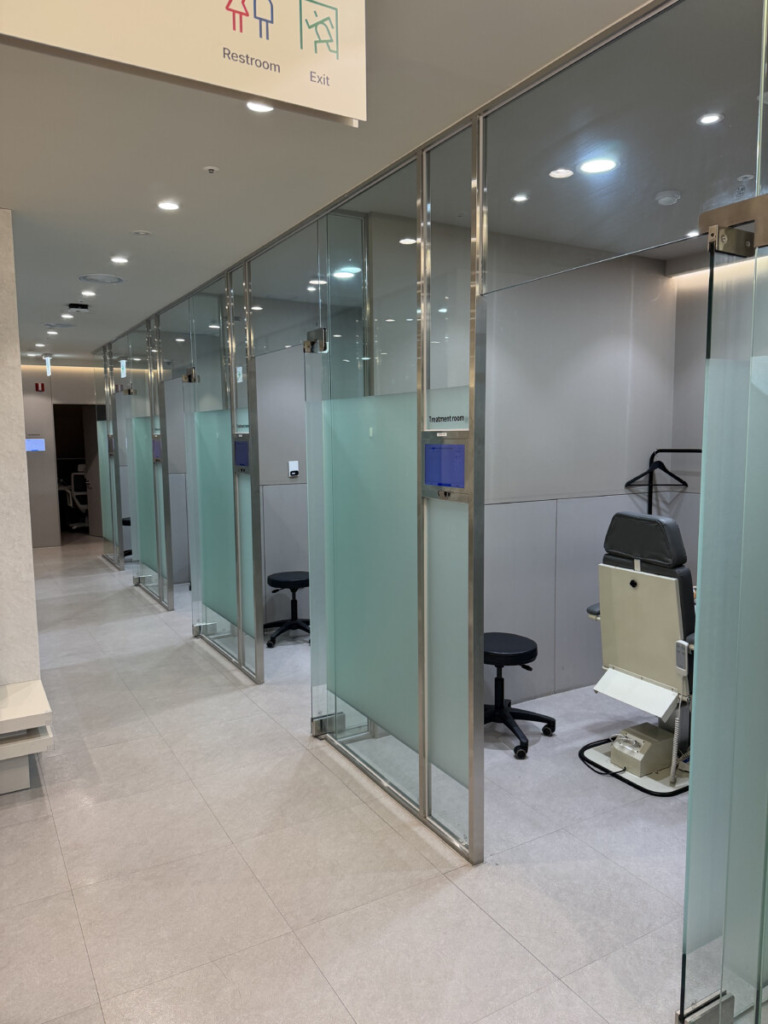 プムグローバルクリニック江南店のトリートメントルーム