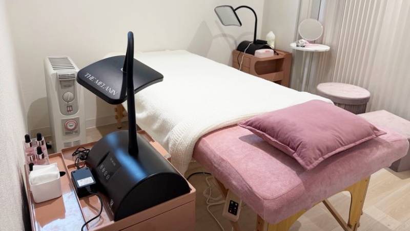 Dr. Melanin Labo TOKYOの施術室