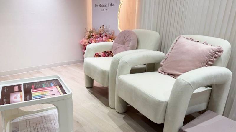Dr. Melanin Labo TOKYOのカウンセリングルーム