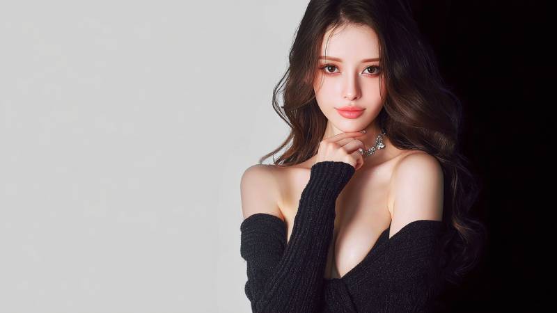 バストがきれいな女性のイメージ画像