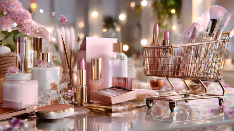 コスメショッピングサイトのイメージ画像