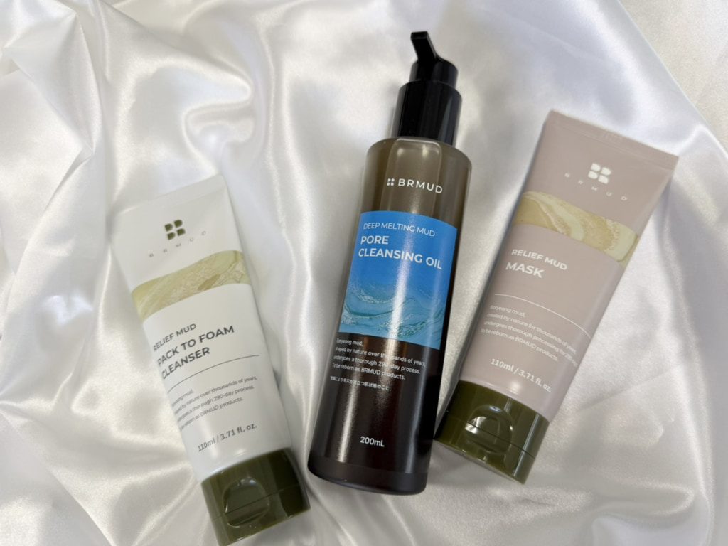 BRMUDのオイルクレンジング・洗顔・マスク