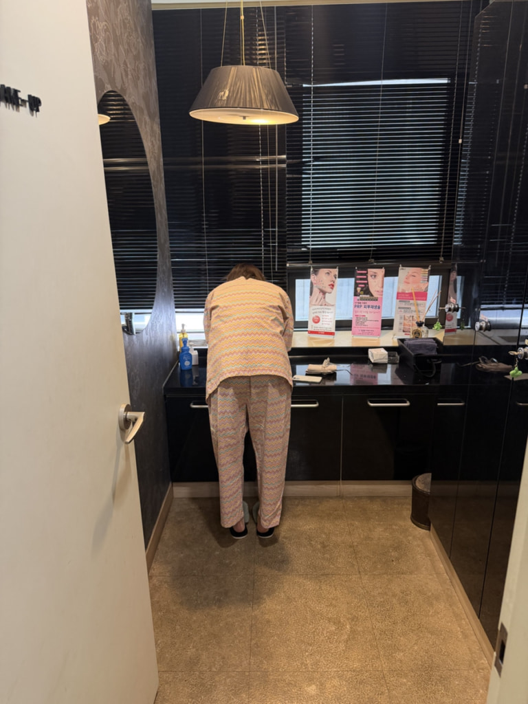 コーヘン美容外科の手術前の様子