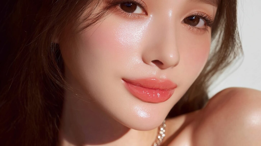 メイクした女性のイメージ画像