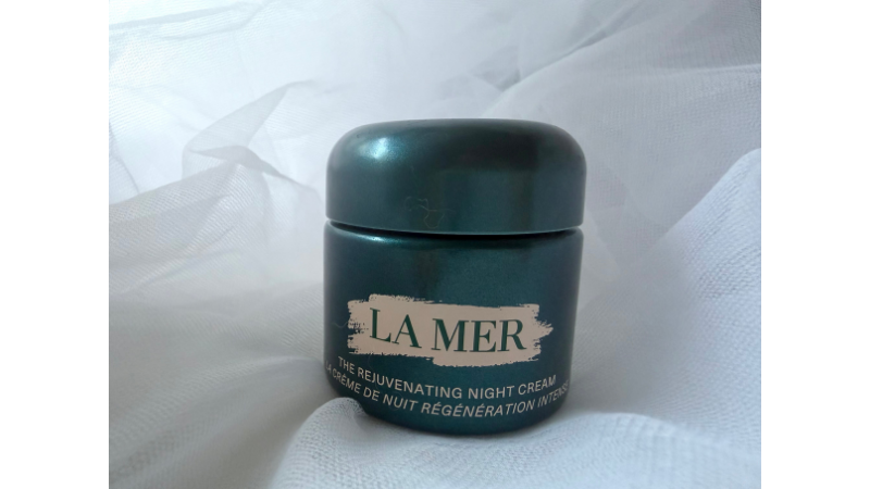 松田唯花使用 LA MER ザ・モイスチャライジング ナイト クリーム